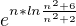 $e^{n*ln\frac{n^2+6}{n^2+2}}$