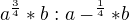 kopírovat do textarea $a^{\frac34}*b:a-^{\frac14}*b$