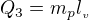 $Q_{3}=m_{p}l_{_{v}}$