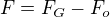 kopírovat do textarea $F=F_{G}-F_{o}$