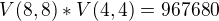 kopírovat do textarea $V(8,8)*V(4,4)=967680$