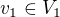 $v_1\in V_1$