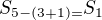 $S_{5-(3+1)=}S_1$
