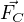 $\vec{F_C}$