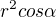$r^2cos\alpha$