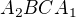 $A_{2}BCA_{1}$
