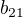 $b_{21}$