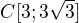 $C[3;3\sqrt{3}]$